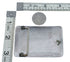 Native American Navajo Sterling Silver Turquoise And Coral Bear Belt Buckle AX127949
